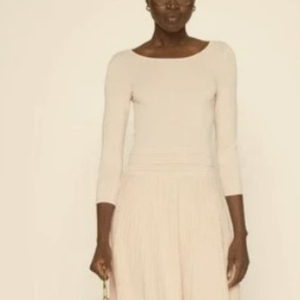 NWT LAUREN Ralph Lauren Size XXL Pale Pink Knit Dress